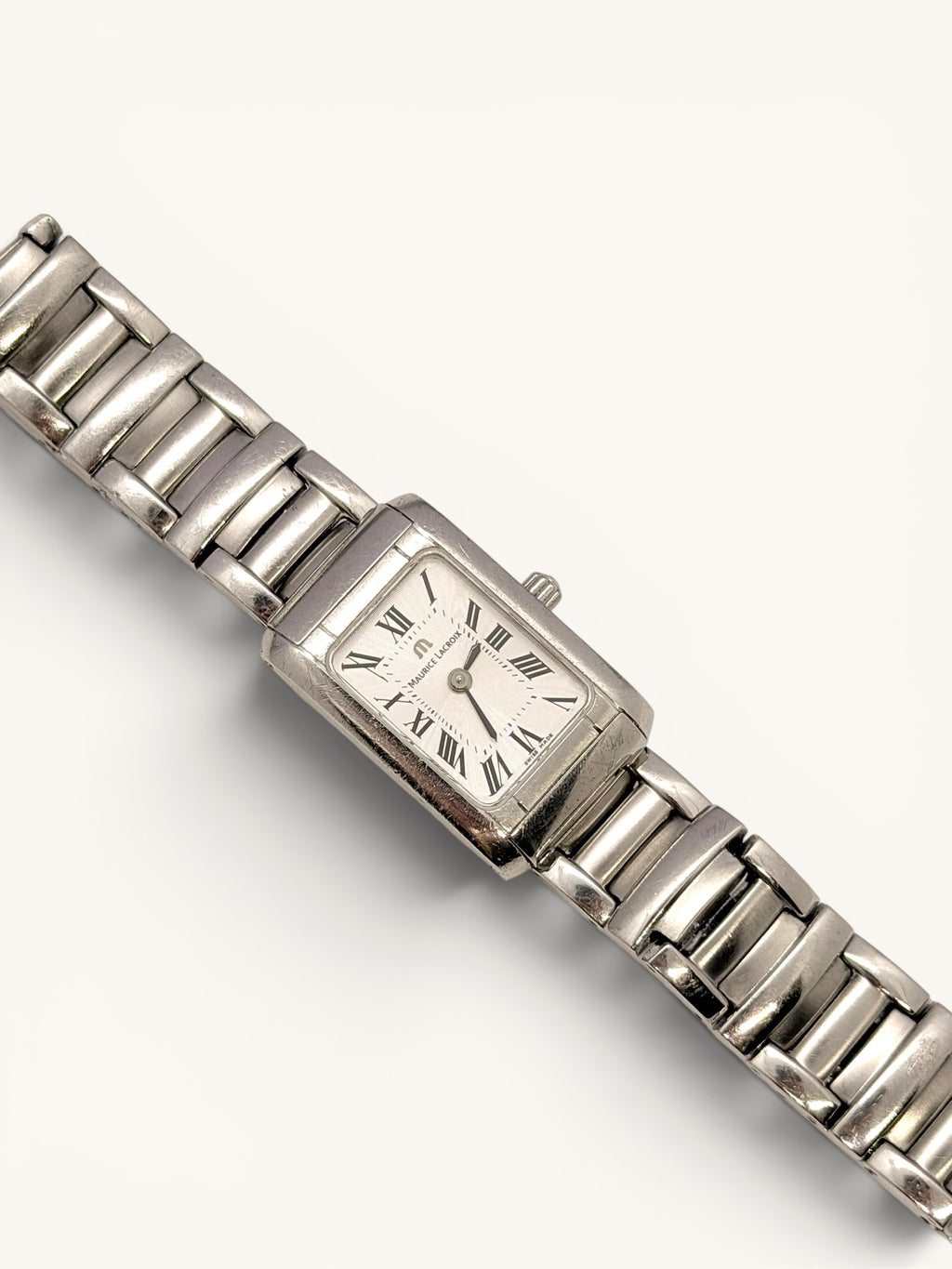 Maurice Lacroix Miros Tank Roman Numerals (with Box and Papers)