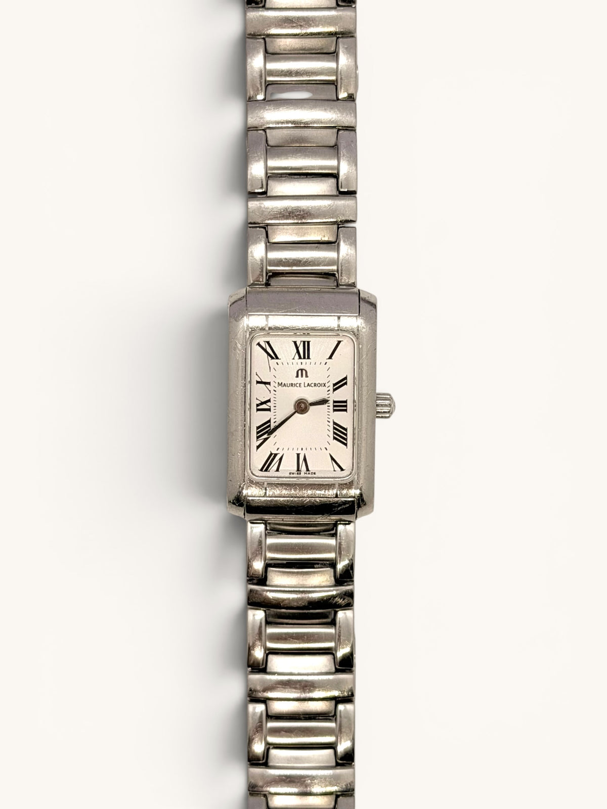 Maurice Lacroix Miros Tank Roman Numerals (with Box and Papers)