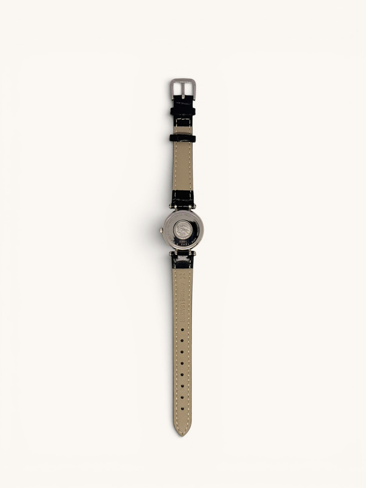 Burberry 11300L Silver Tone Watch