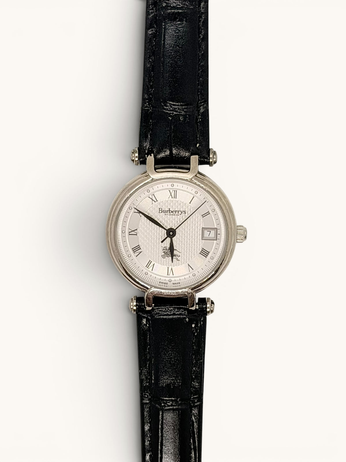Burberry 11300L Silver Tone Watch