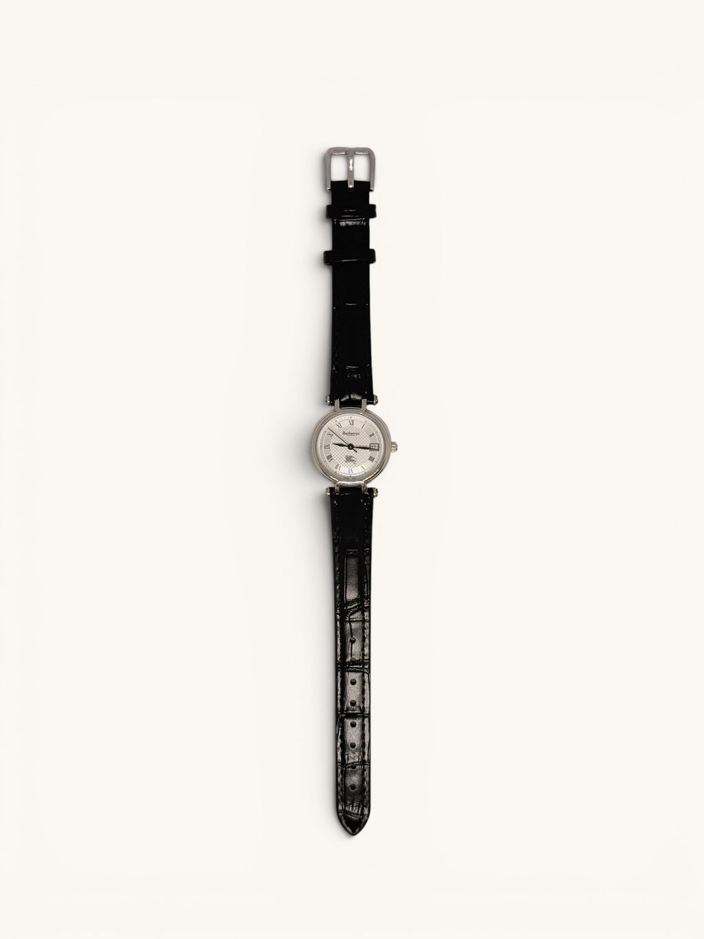 Burberry 11300L Silver Tone Watch