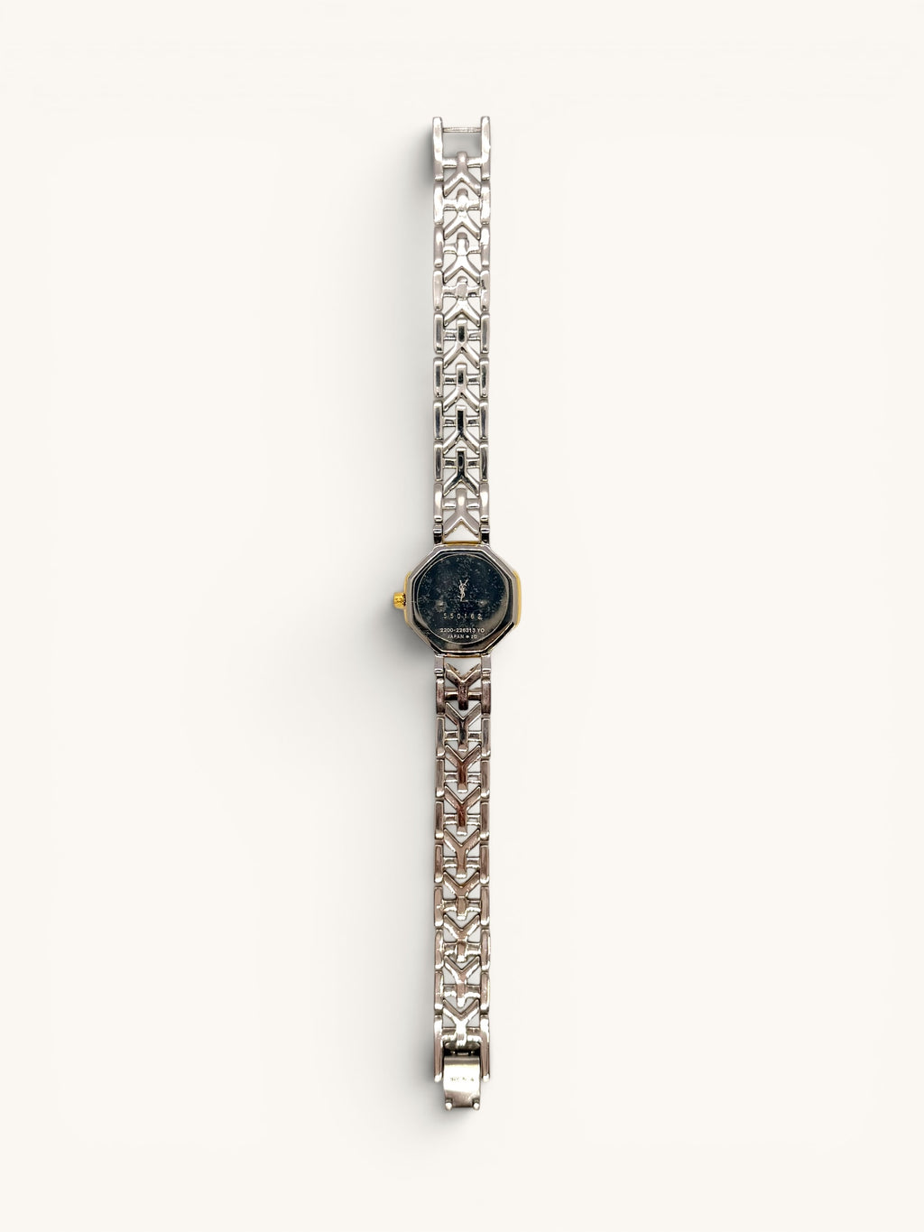 Yves Saint Laurent Two-Tone Octogonal Watch