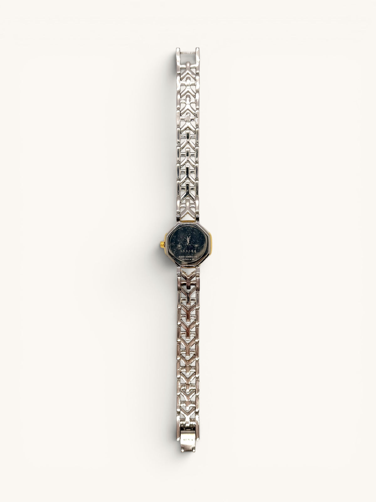 Yves Saint Laurent Two-Tone Octogonal Watch