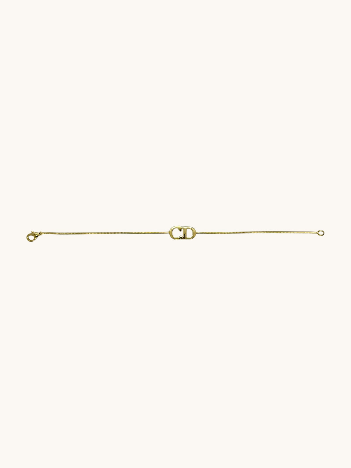 1980s Christian Dior Iconic CD Bracelet