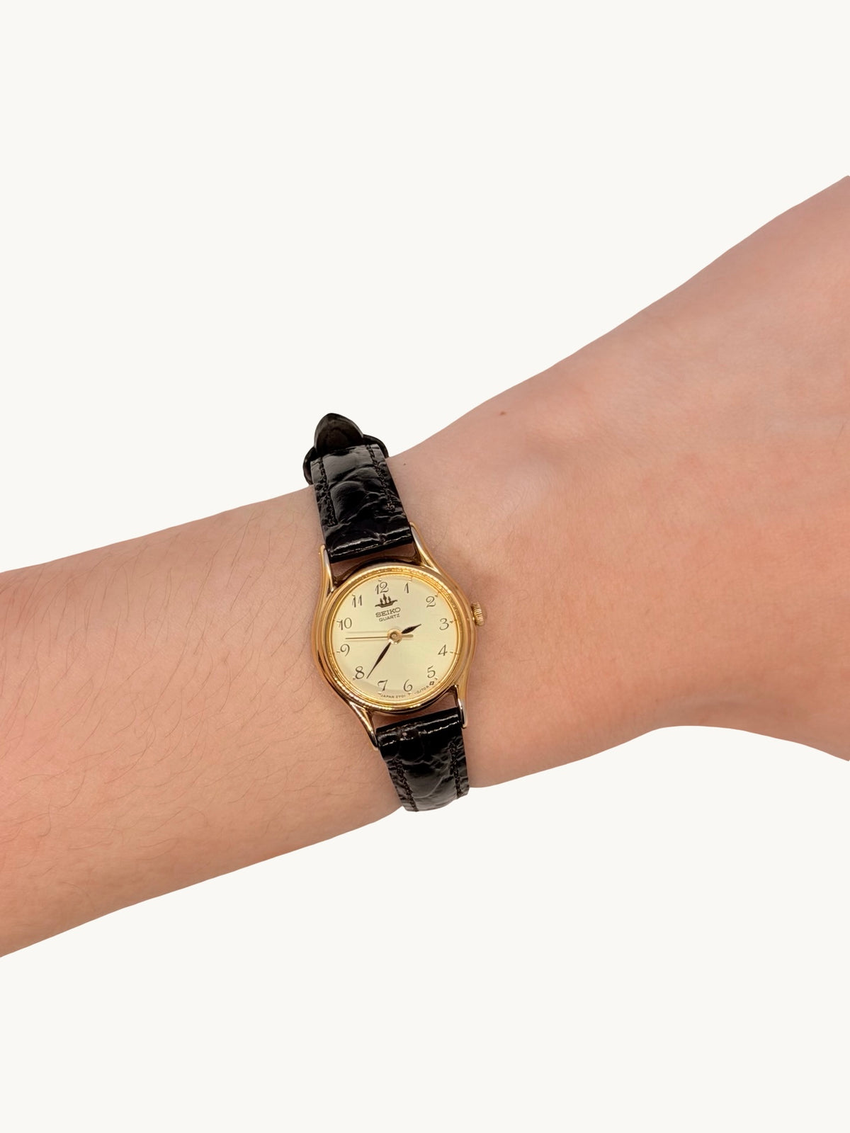 Seiko Galaxy Mini Gold Dress Watch
