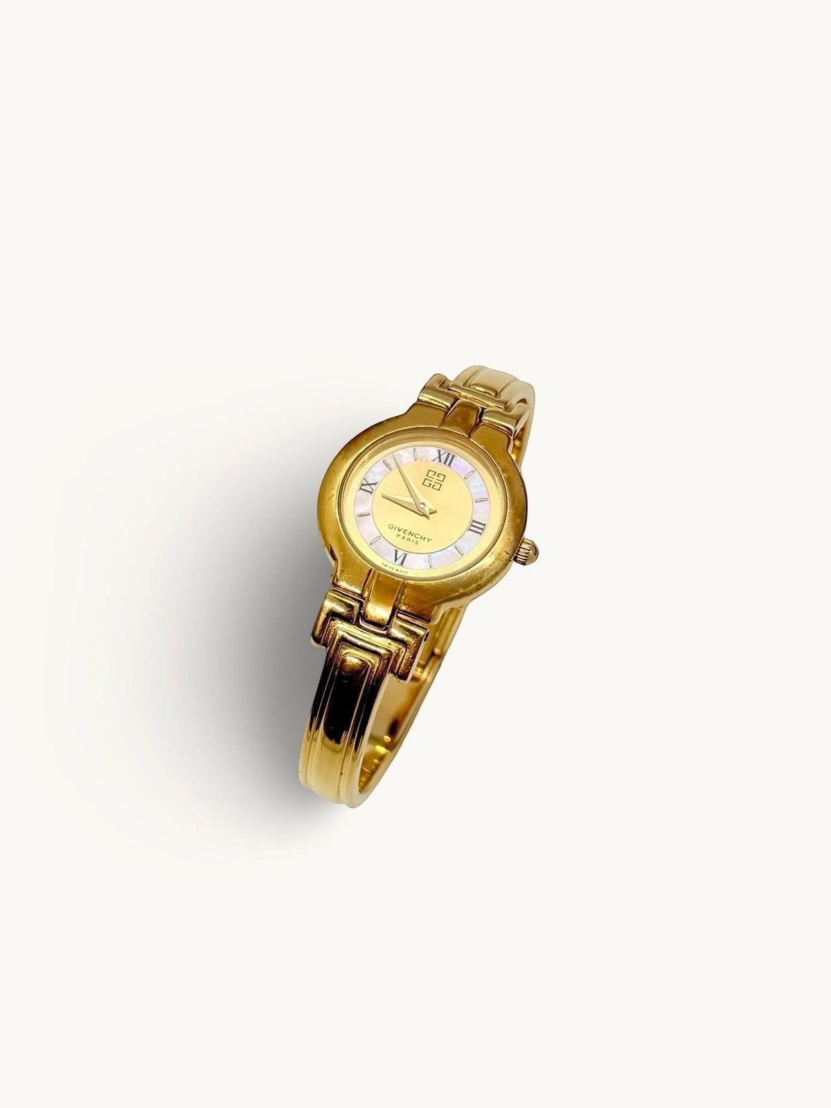 Givenchy Millesime Gold Bangle Watch