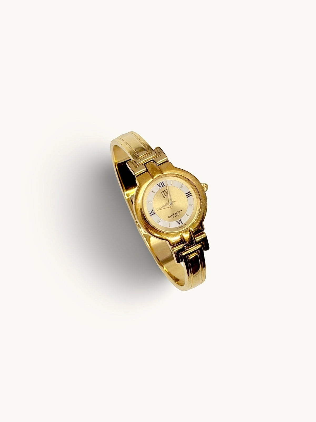 Givenchy Millesime Gold Bangle Watch