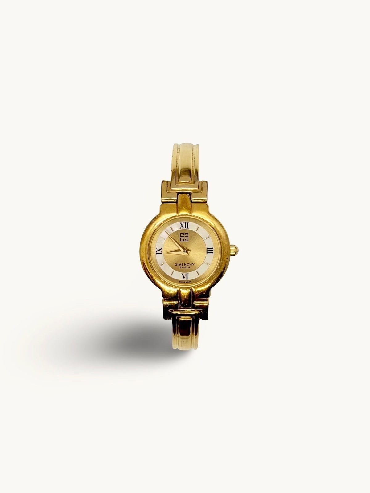 Givenchy Millesime Gold Bangle Watch
